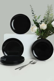 Hermia Juego de Platos de Postre de Cerámica de 17 cm (6 Piezas)